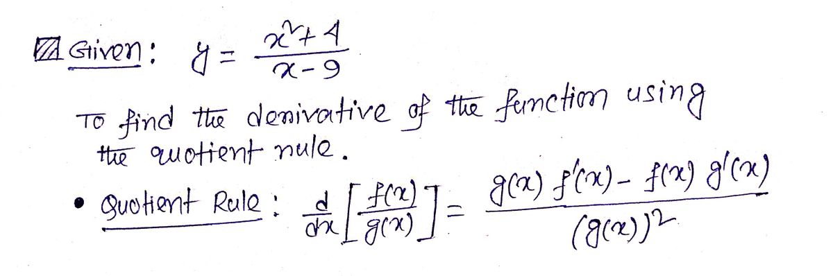 Calculus homework question answer, step 1, image 1